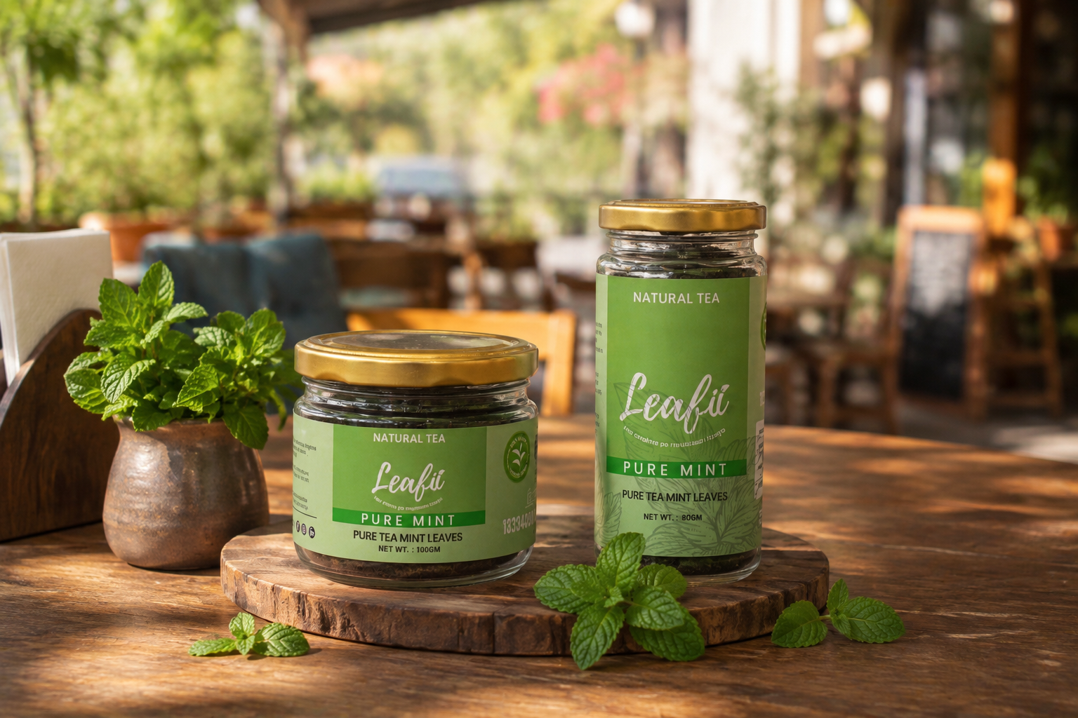 Pure Mint Natural Flavored Tea