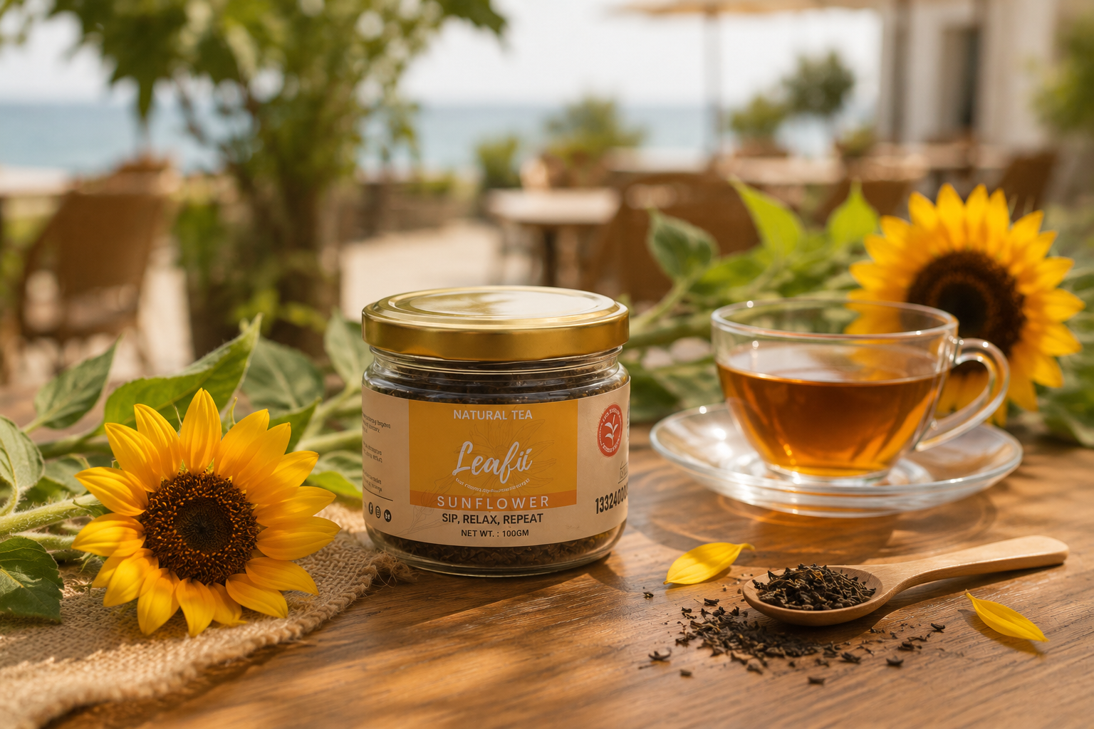 Sunflower Natural Flavored Tea